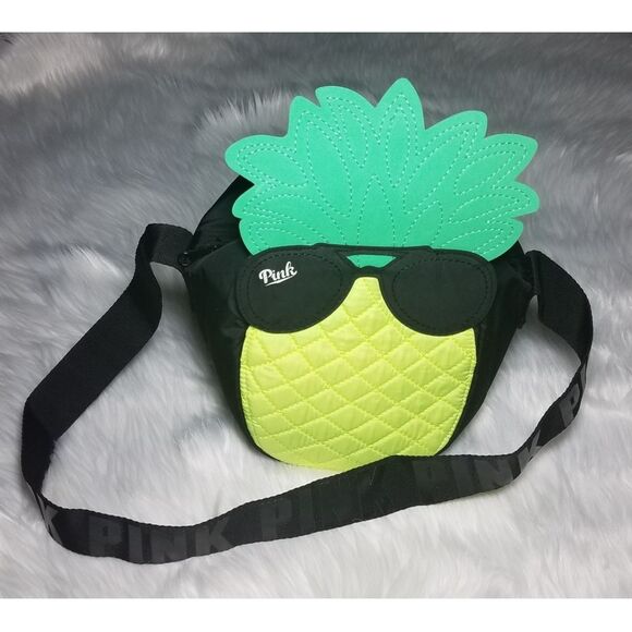 NWOT|Victoria's Secret Pink Pineapple Cooler Bag - Picture 1 of 6